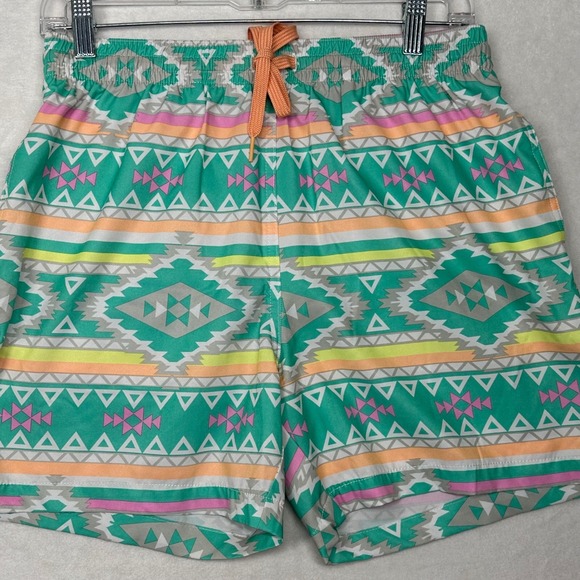 chubbies Other - Chubbies Men's‎ Swim Trunks Medium Green Aztec Print  5.5 Inseam